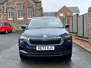 Used 2023 Skoda Karoq Se L Blue - Interior and Exterior details 4