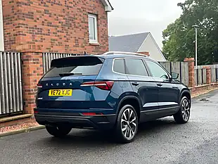 Used 2023 Skoda Karoq Se L Blue - Interior and Exterior details 5