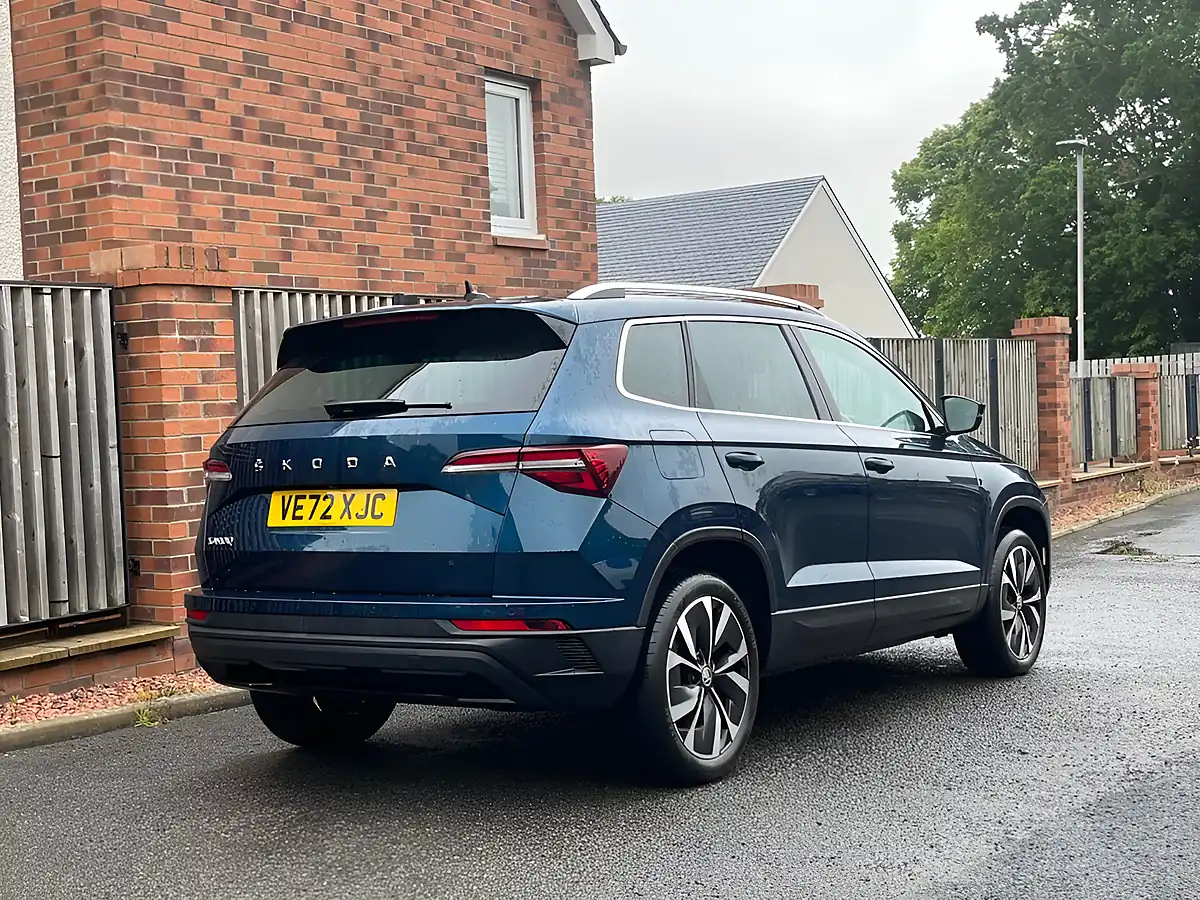 Used 2023 Skoda Karoq Se L Blue - Interior and Exterior details 5