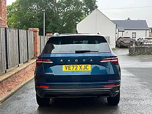 Used 2023 Skoda Karoq Se L Blue - Interior and Exterior details 7