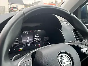 Used 2023 Skoda Karoq Se L Blue - Interior and Exterior details 14