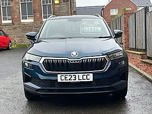 Used 2023 Skoda Karoq Se L Blue - Interior and Exterior details 16