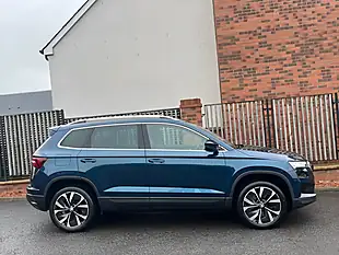 Used 2023 Skoda Karoq Se L Blue - Interior and Exterior details 2