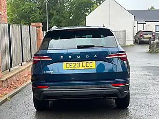 Used 2023 Skoda Karoq Se L Blue - Interior and Exterior details 4