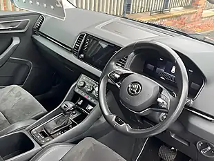 Used 2023 Skoda Karoq Se L Blue - Interior and Exterior details 5