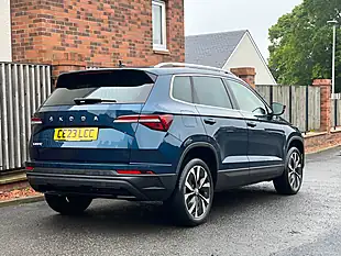 Used 2023 Skoda Karoq Se L Blue - Interior and Exterior details 6