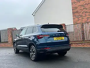 Used 2023 Skoda Karoq Se L Blue - Interior and Exterior details 8