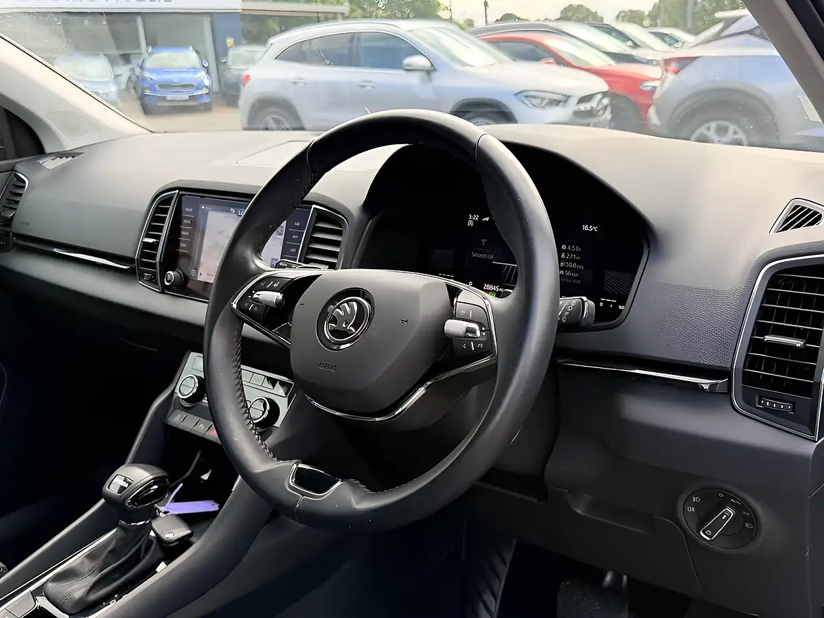 Used 2023 Skoda Karoq Se L Petrol Blue - Interior and Exterior details 10