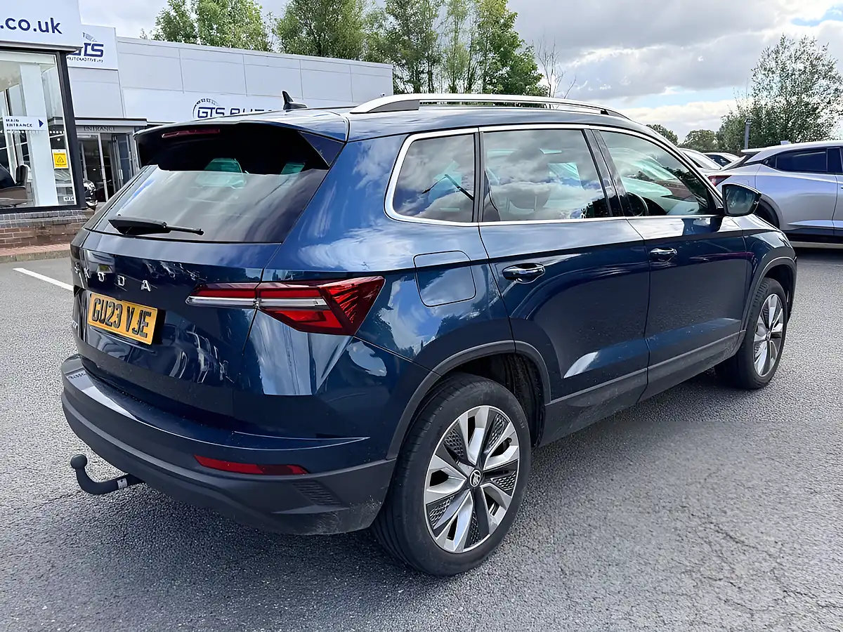Used 2023 Skoda Karoq Se L Petrol Blue - Interior and Exterior details 15