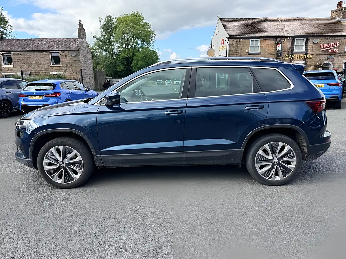 Used 2023 Skoda Karoq Se L Petrol Blue - Interior and Exterior details 7