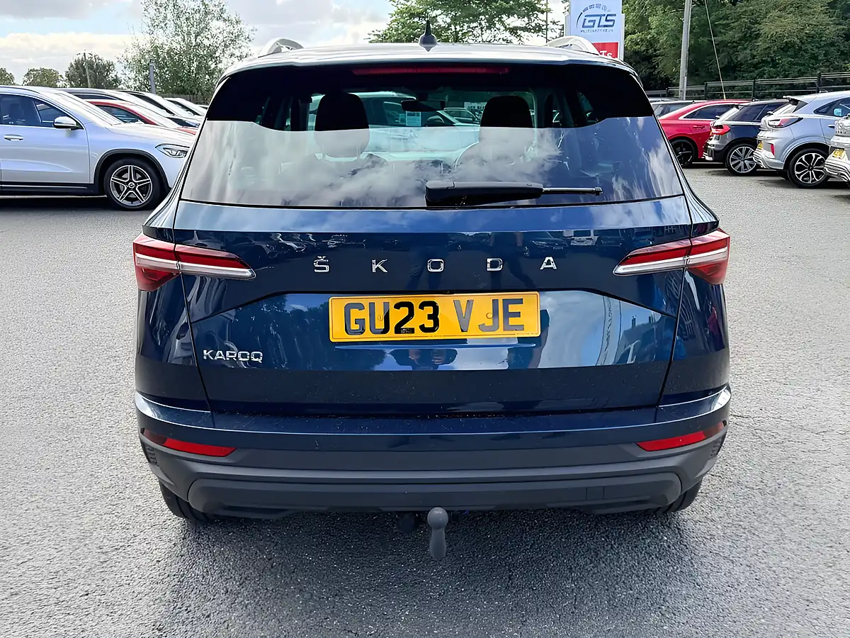 Used 2023 Skoda Karoq Se L Petrol Blue - Interior and Exterior details 9