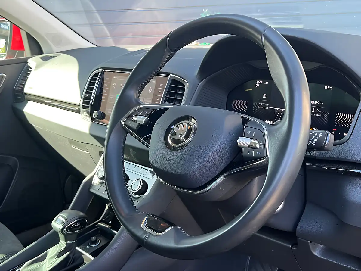 Used 2023 Skoda Karoq Se L Red - Interior and Exterior details 11