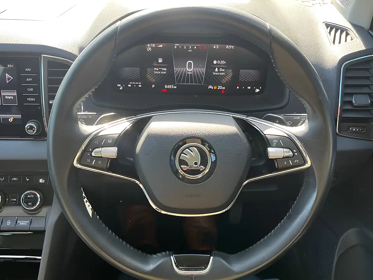 Used 2023 Skoda Karoq Se L Red - Interior and Exterior details 12