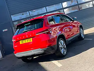 Used 2023 Skoda Karoq Se L Red - Interior and Exterior details 3