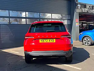 Used 2023 Skoda Karoq Se L Red - Interior and Exterior details 4
