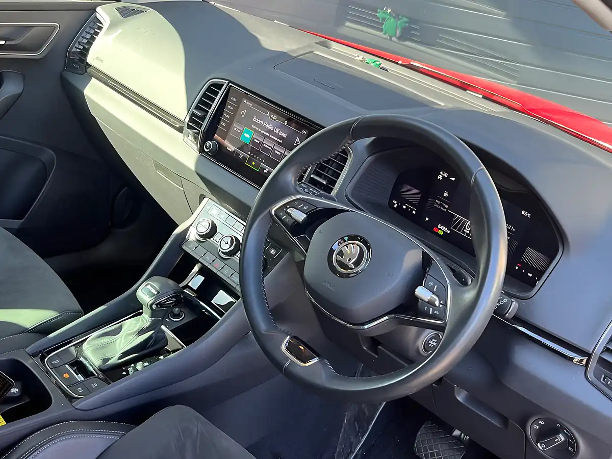 Used 2023 Skoda Karoq Se L Red - Interior and Exterior details 7