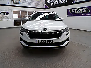 Used 2023 Skoda Karoq Se L White - Interior and Exterior details 2