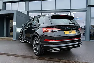 Used 2023 Skoda Kodiaq VRS Black - Interior and Exterior details 4