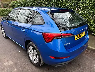 Used 2023 Skoda Scala Se Blue - Interior and Exterior details 11