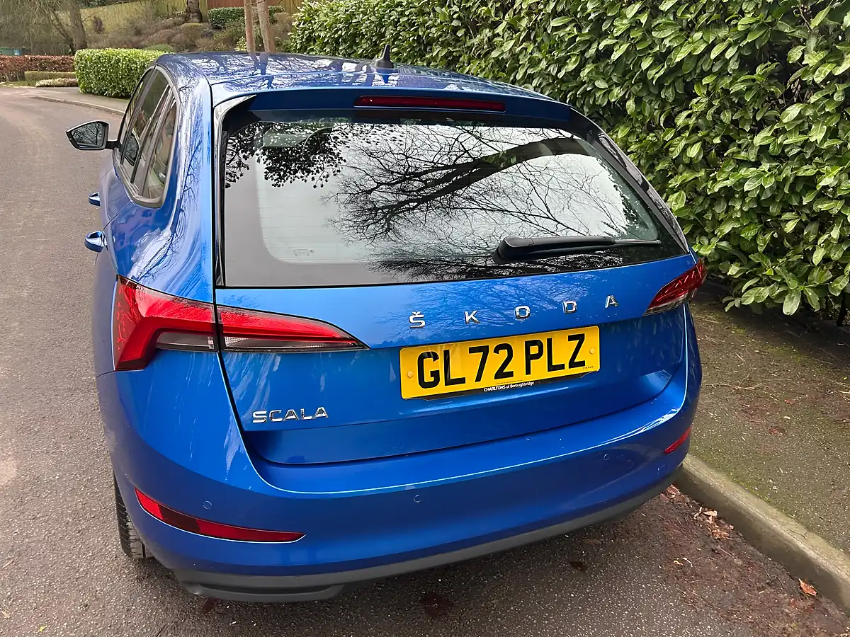 Used 2023 Skoda Scala Se Blue - Interior and Exterior details 12