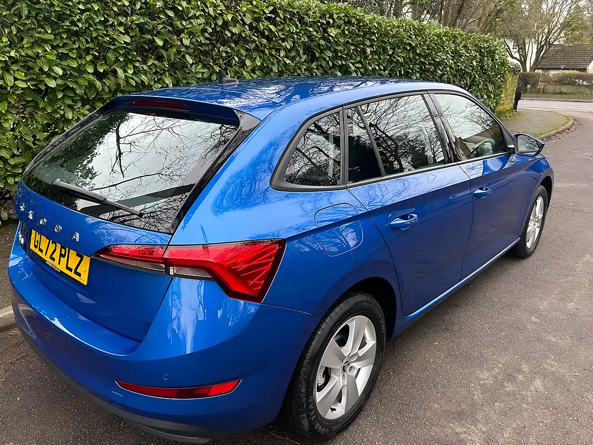 Used 2023 Skoda Scala Se Blue - Interior and Exterior details 13