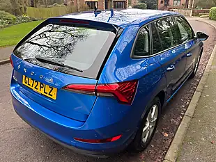 Used 2023 Skoda Scala Se Blue - Interior and Exterior details 14