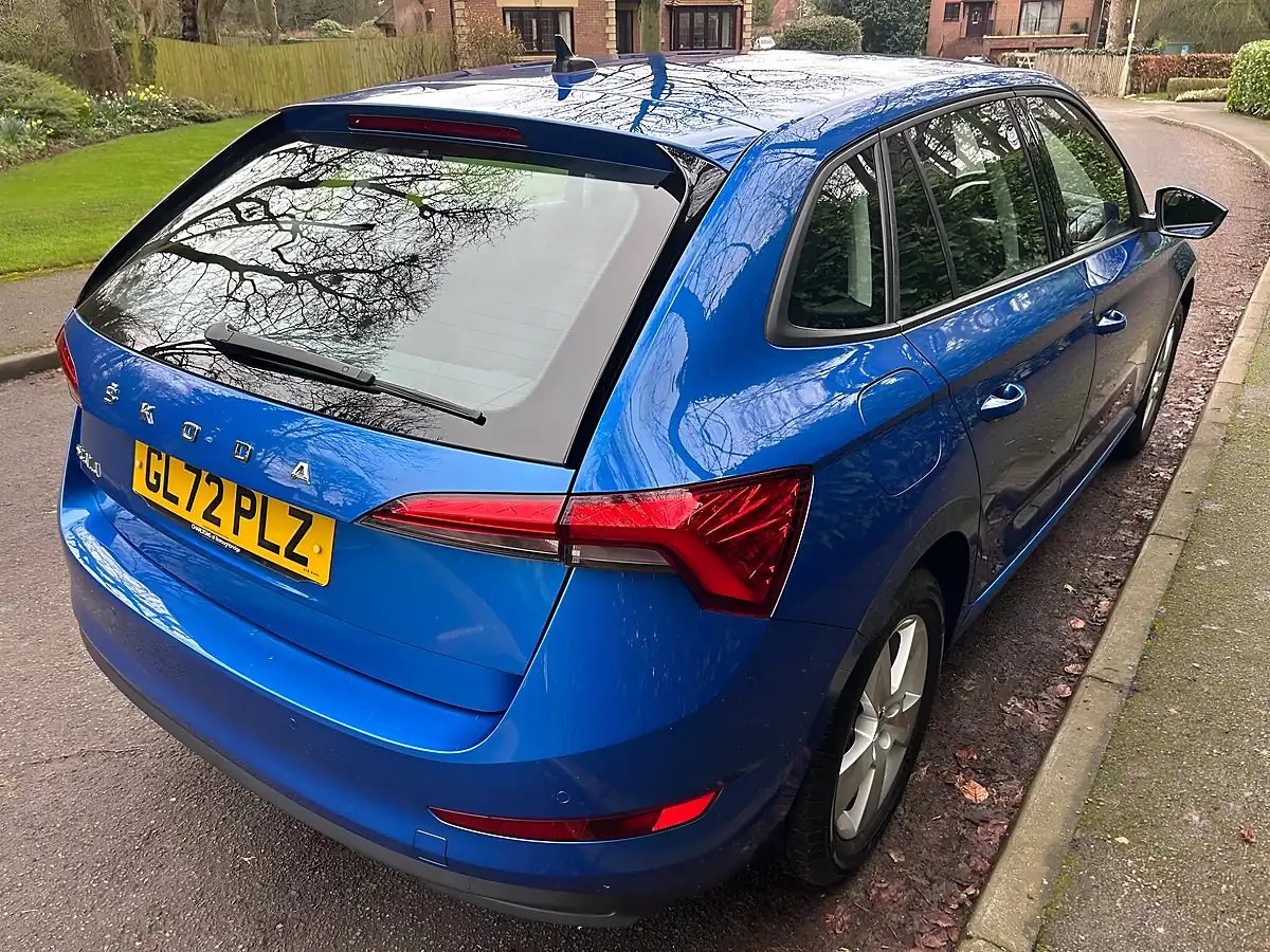 Used 2023 Skoda Scala Se Blue - Interior and Exterior details 14