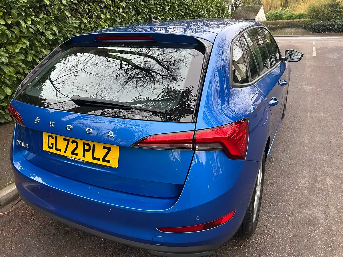 Used 2023 Skoda Scala Se Blue - Interior and Exterior details 20