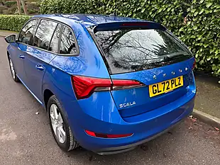 Used 2023 Skoda Scala Se Blue - Interior and Exterior details 5