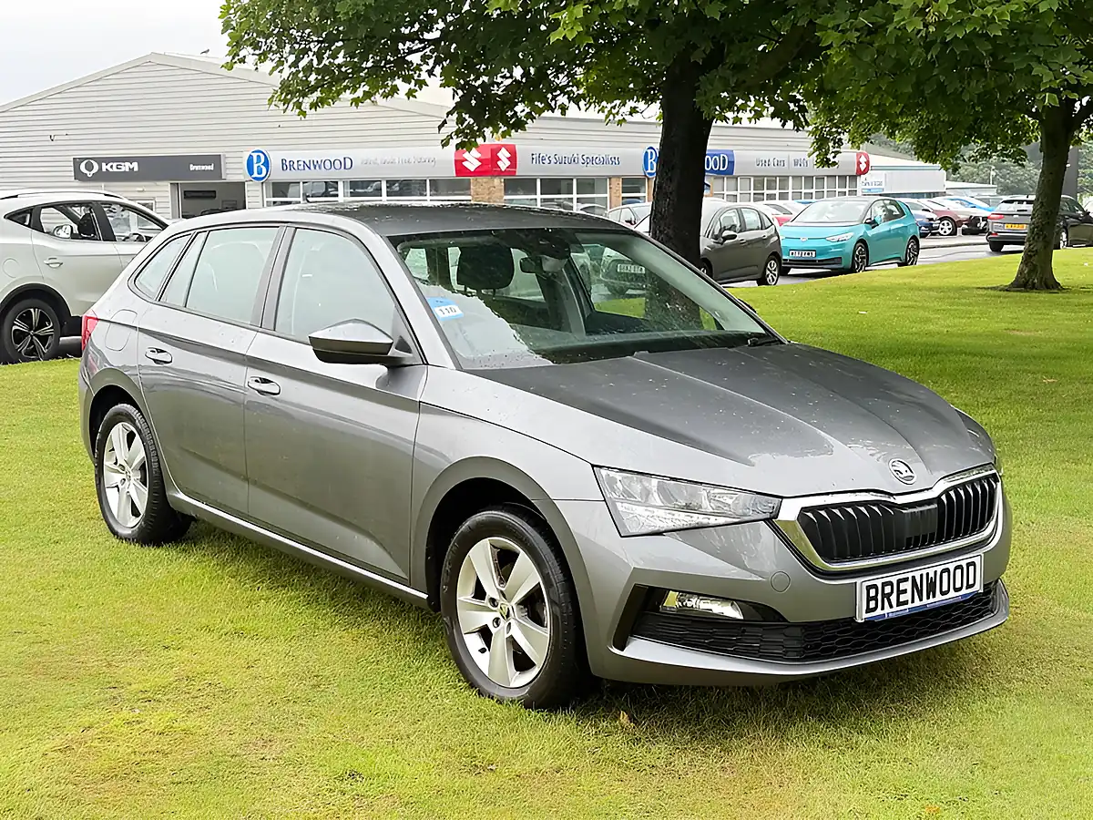 Used 2023 Skoda Scala Se Grey - Front View