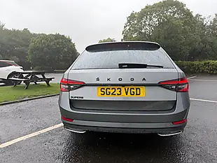 Used 2023 Skoda Superb Sportline Plus Grey - Interior and Exterior details 5