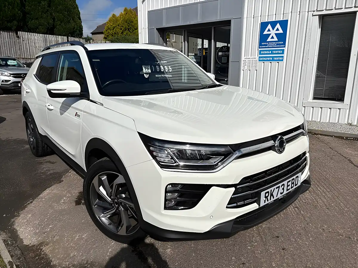 Used 2023 Ssangyong Korando Ultimate Grand White - Front View