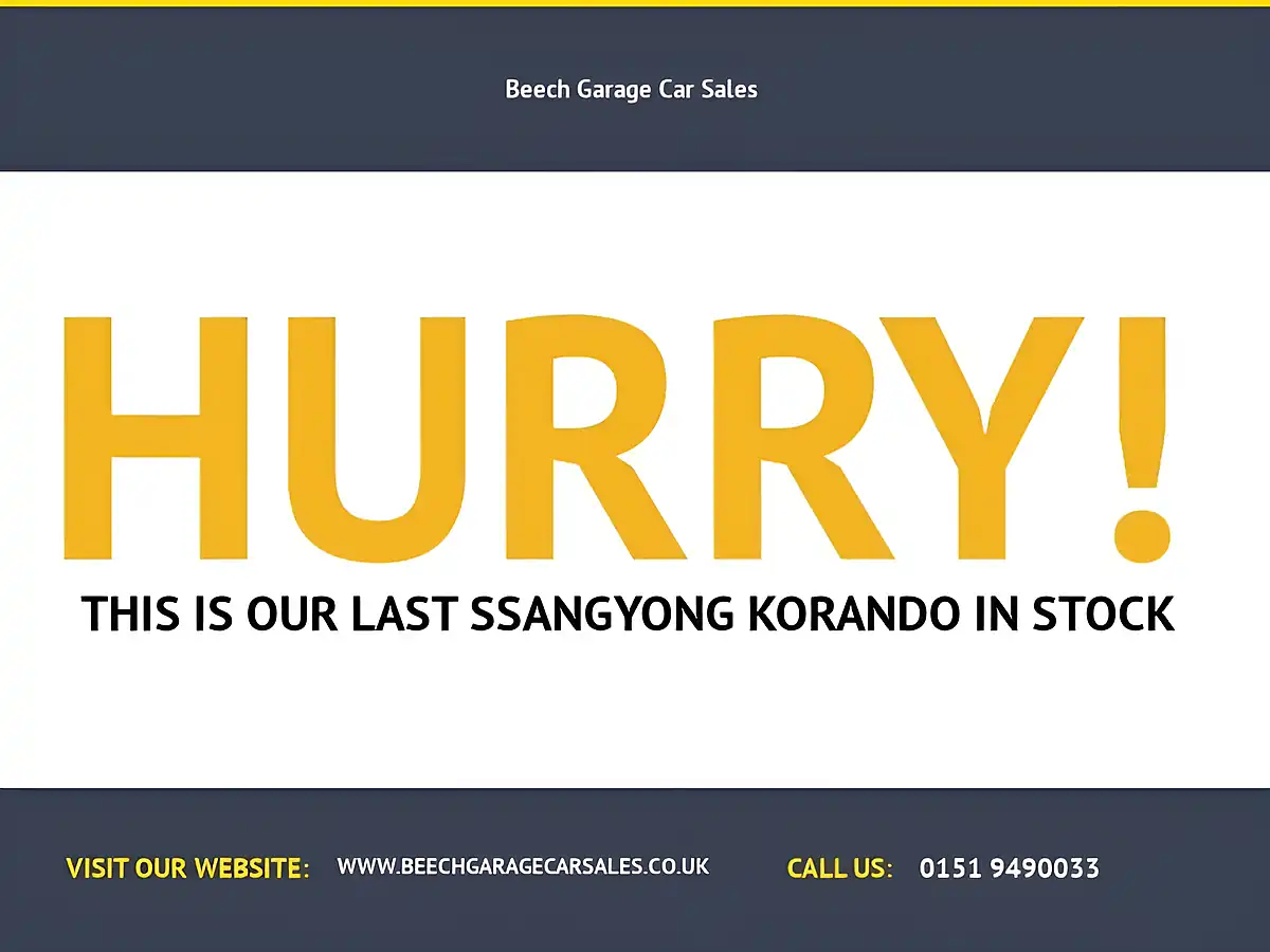 Used 2023 Ssangyong Korando Ultimate White - Interior and Exterior details 20