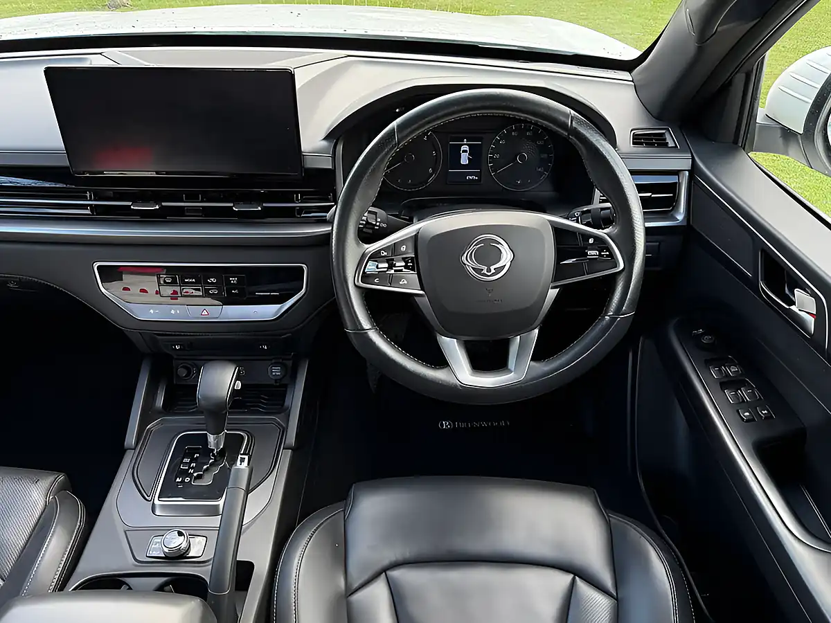 Used 2023 Ssangyong Musso Rebel Pickup Double Cab White - Interior and Exterior details 12