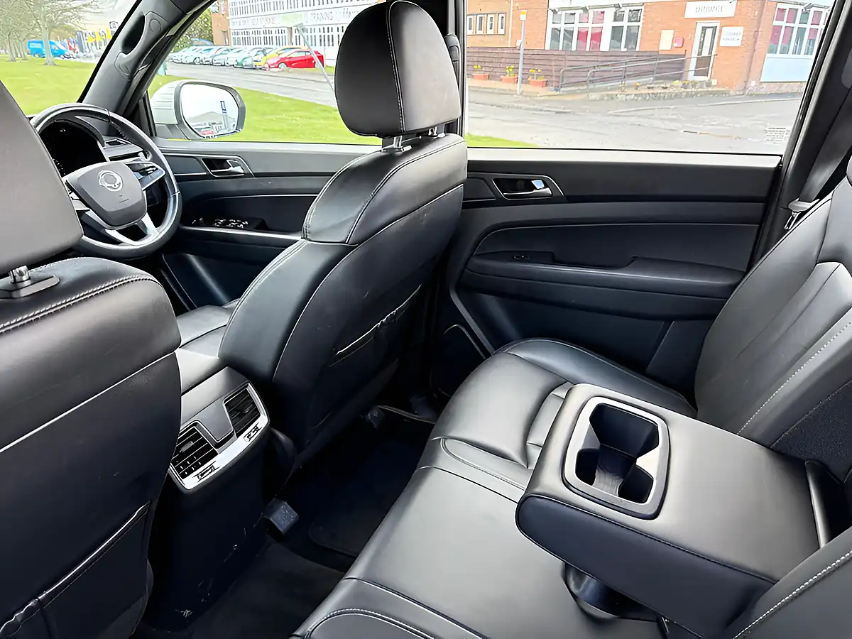 Used 2023 Ssangyong Musso Rebel Pickup Double Cab White - Interior and Exterior details 15