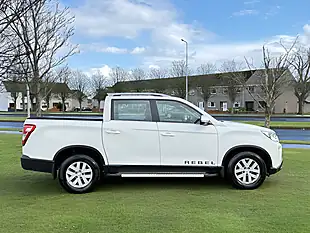 Used 2023 Ssangyong Musso Rebel Pickup Double Cab White - Interior and Exterior details 7