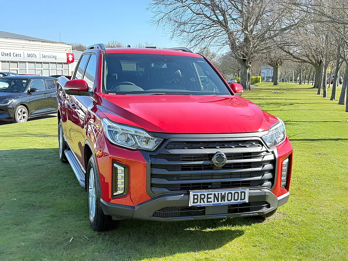 Used 2023 Ssangyong Musso Rhino Pickup Double Cab Red - Interior and Exterior details 2