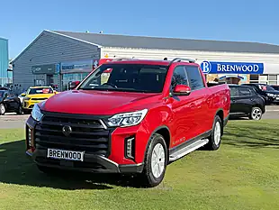 Used 2023 Ssangyong Musso Rhino Pickup Double Cab Red - Interior and Exterior details 4
