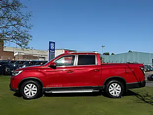 Used 2023 Ssangyong Musso Rhino Pickup Double Cab Red - Interior and Exterior details 5