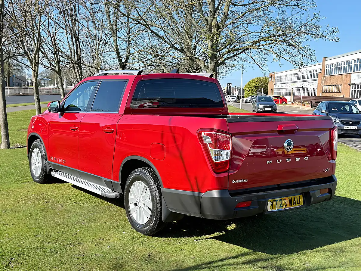 Used 2023 Ssangyong Musso Rhino Pickup Double Cab Red - Interior and Exterior details 6