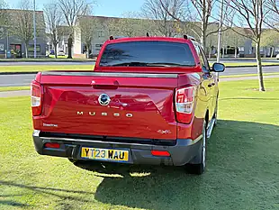 Used 2023 Ssangyong Musso Rhino Pickup Double Cab Red - Interior and Exterior details 7