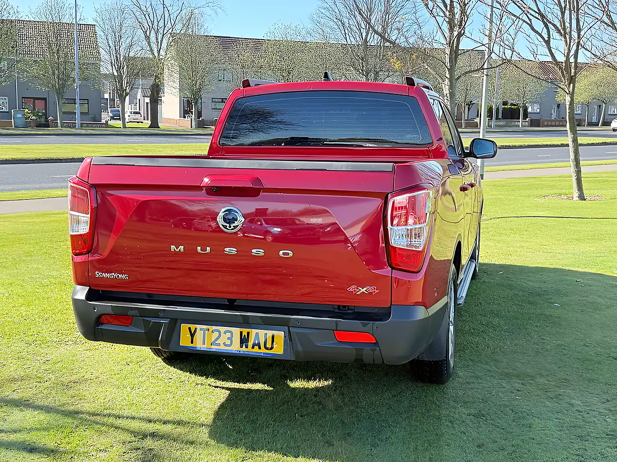 Used 2023 Ssangyong Musso Rhino Pickup Double Cab Red - Interior and Exterior details 7