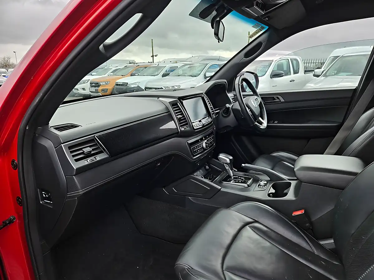 Used 2023 Ssangyong Musso Saracen Auto Red - Interior and Exterior details 12