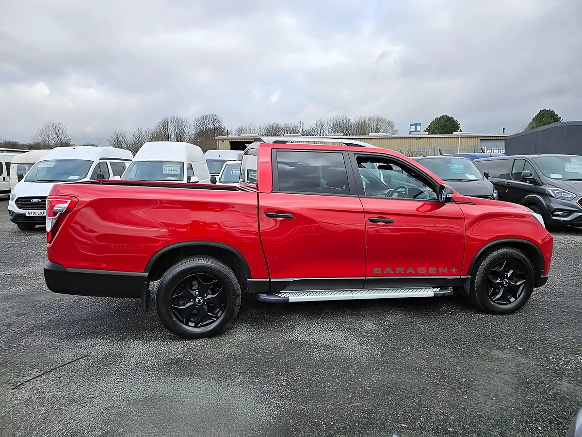 Used 2023 Ssangyong Musso Saracen Auto Red - Interior and Exterior details 2