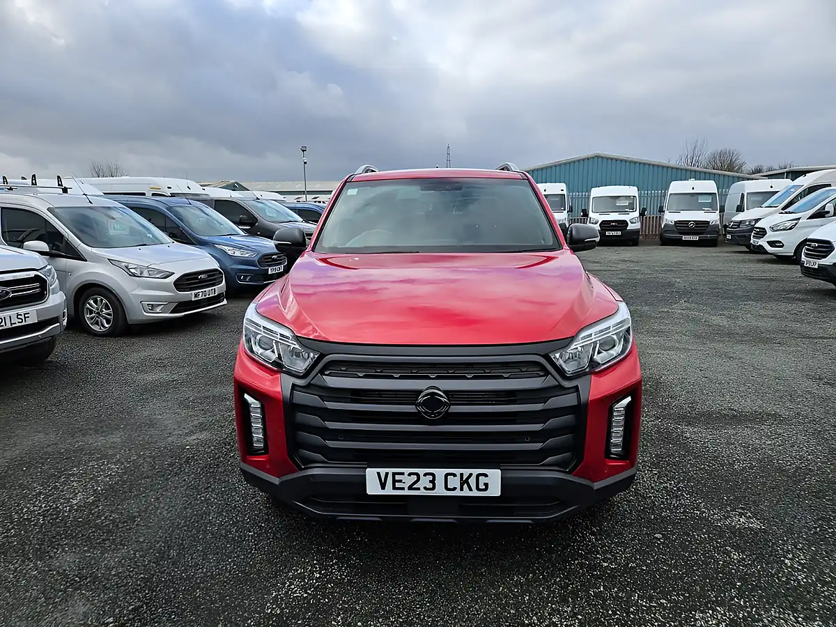 Used 2023 Ssangyong Musso Saracen Auto Red - Interior and Exterior details 3