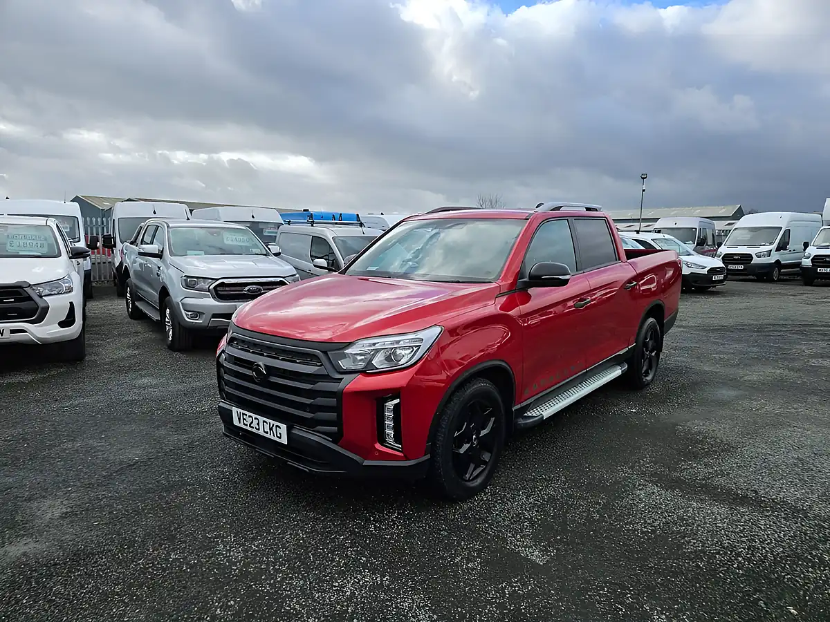 Used 2023 Ssangyong Musso Saracen Auto Red - Interior and Exterior details 4