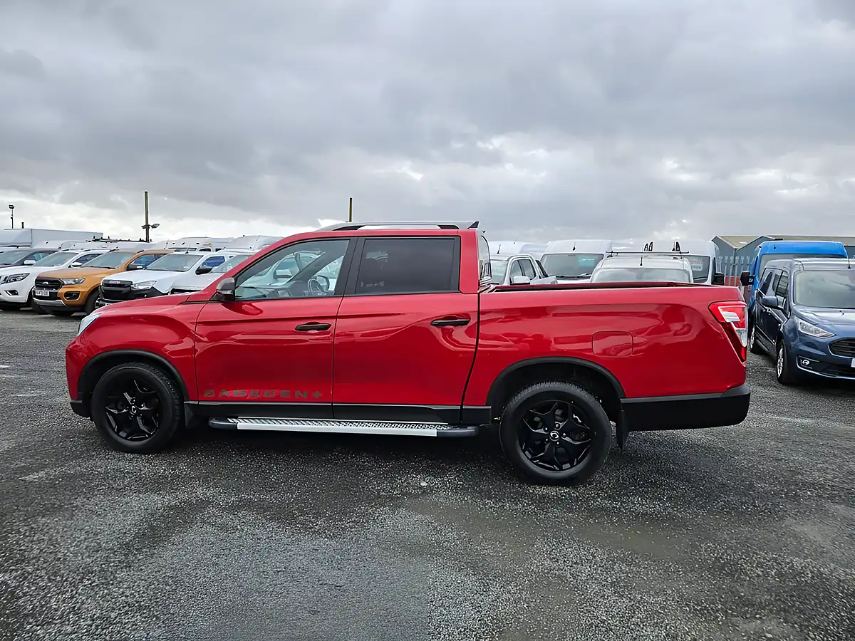 Used 2023 Ssangyong Musso Saracen Auto Red - Interior and Exterior details 5