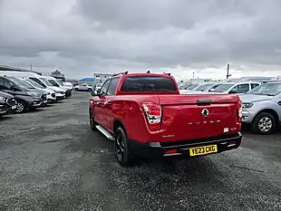 Used 2023 Ssangyong Musso Saracen Auto Red - Interior and Exterior details 6
