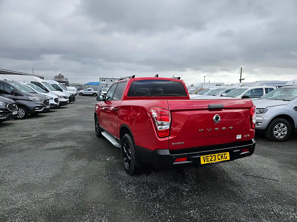 Used 2023 Ssangyong Musso Saracen Auto Red - Interior and Exterior details 6