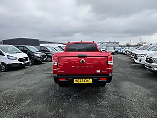 Used 2023 Ssangyong Musso Saracen Auto Red - Interior and Exterior details 7